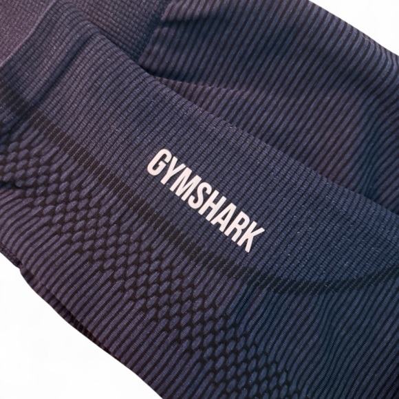 NWOT Gymshark Sport Seamless Leggings in Iron Blue - Picture 2 of 5